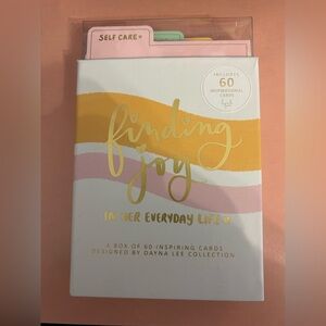 Finding Joy Inspirational Cards - Pink, Yellow, White